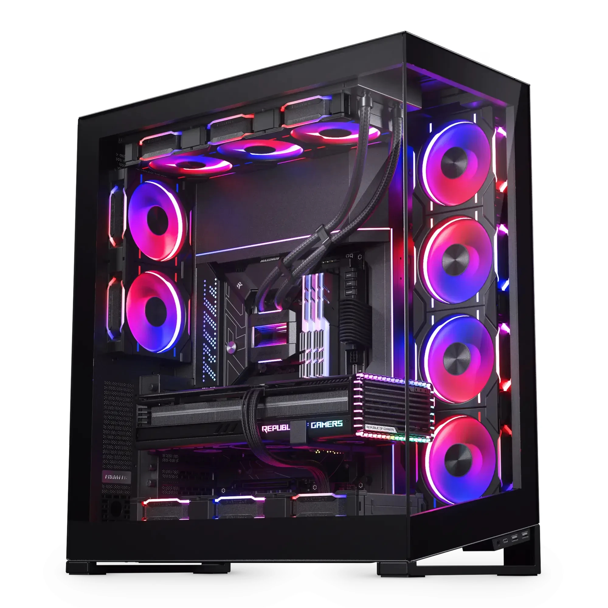 Phanteks кутия Case E-ATX - NV7 Black