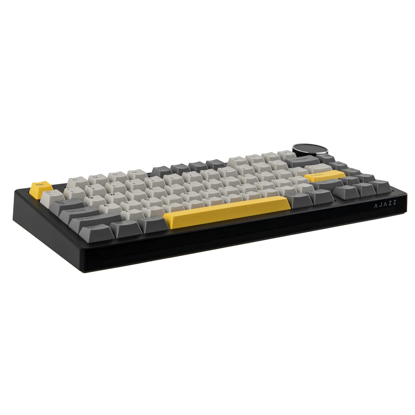 Tastiera meccanica da gaming Ajazz Gaming Mechanical Keyboard AK820 V2 - Arctic Isle Magnetic Switch [Linear] (English US), Black, Gray, Yellow
