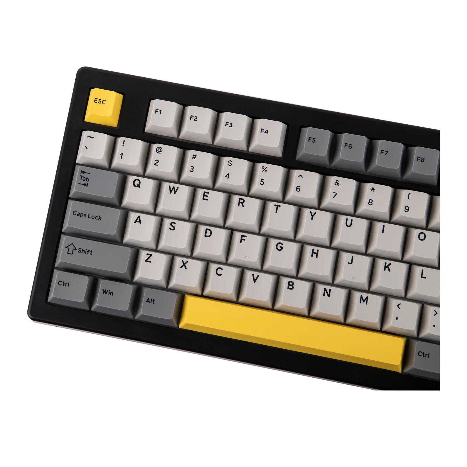 Tastiera meccanica da gaming Ajazz Gaming Mechanical Keyboard AK820 V2 - Arctic Isle Magnetic Switch [Linear] (English US), Black, Gray, Yellow
