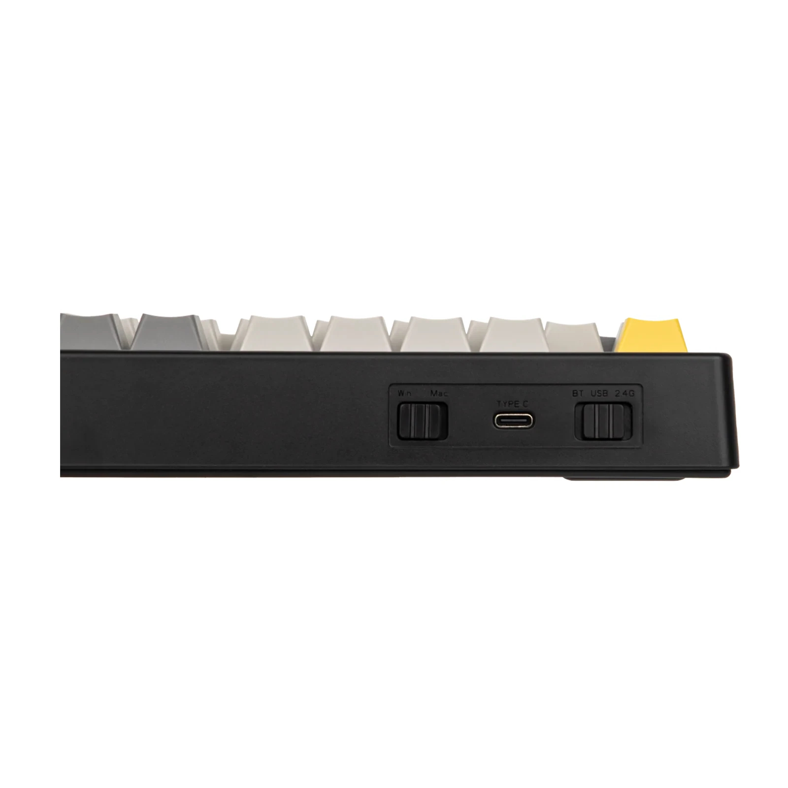 Tastiera meccanica da gaming Ajazz Gaming Mechanical Keyboard AK820 V2 - Arctic Isle Magnetic Switch [Linear] (English US), Black, Gray, Yellow