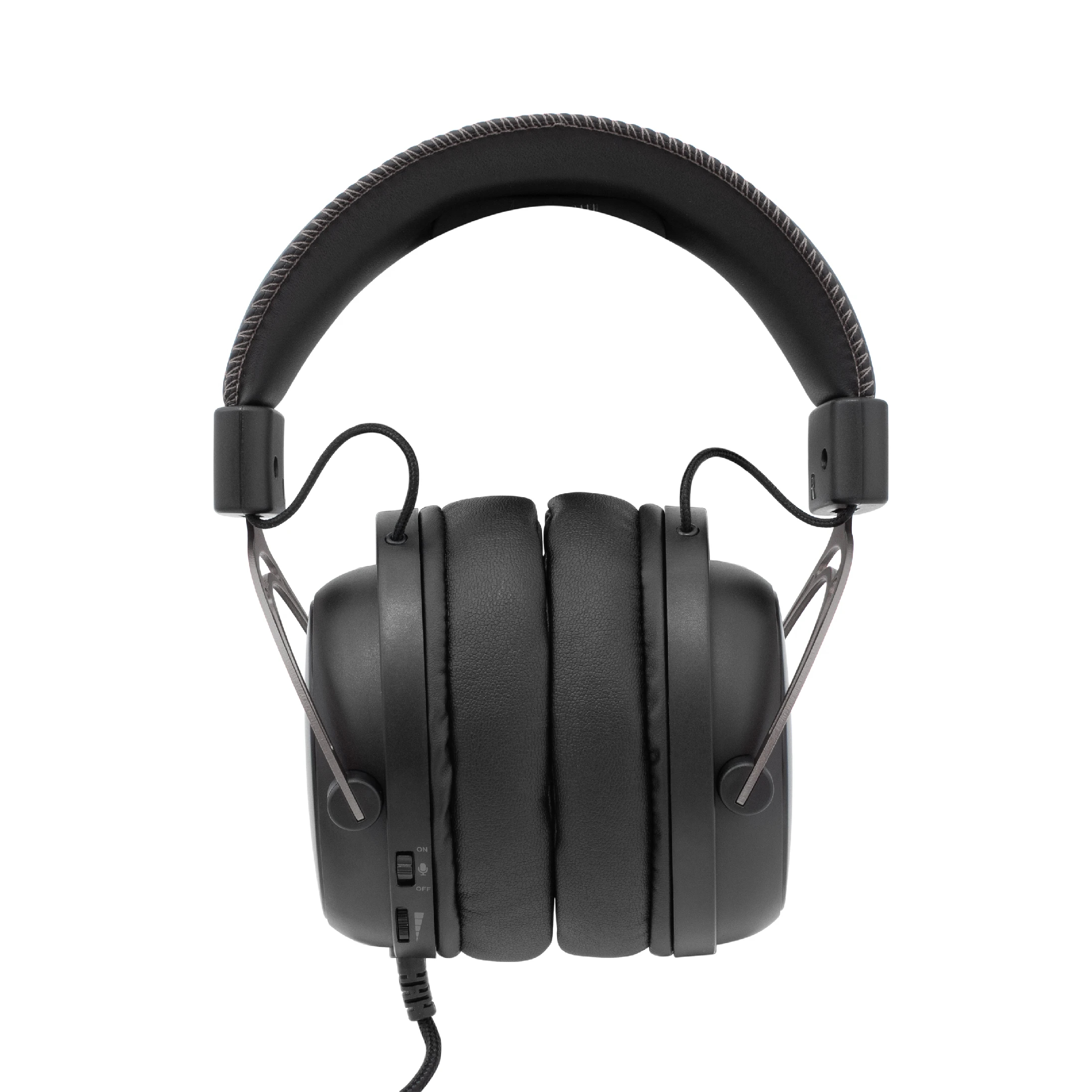 White Shark геймърски слушалки Gaming Headphones GORILLA BLACK/GREY - 53mm, Stereo 2.0