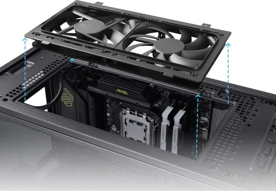 Корпус Lian Li B4-mATX Wood Mini Tower Без стекла - G99.B4W-WD.00