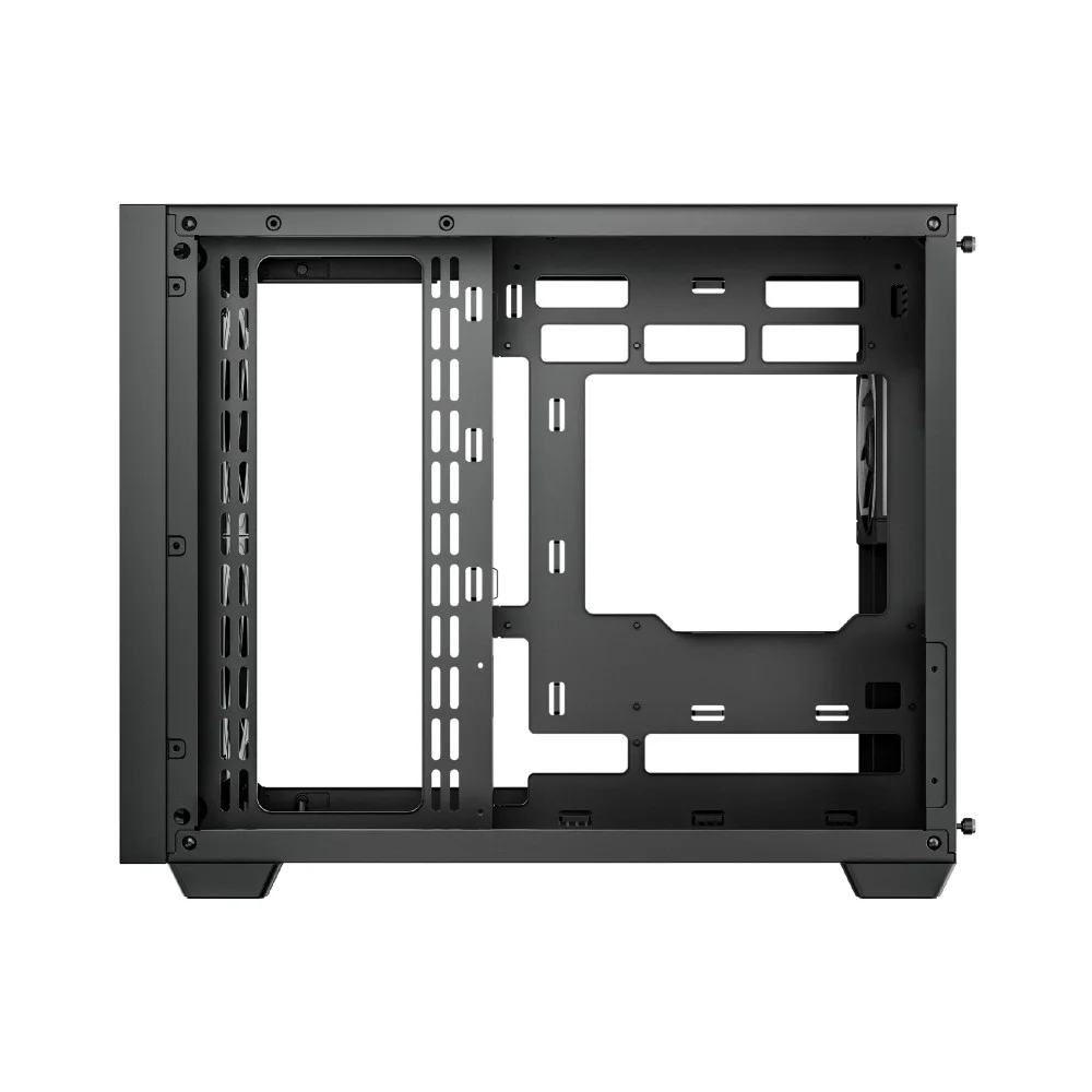 Кутия DeepCool CG330 MESH 3F mATX Mini Tower Темперирано стъкло - R-CG330MESH-BKANM3-G