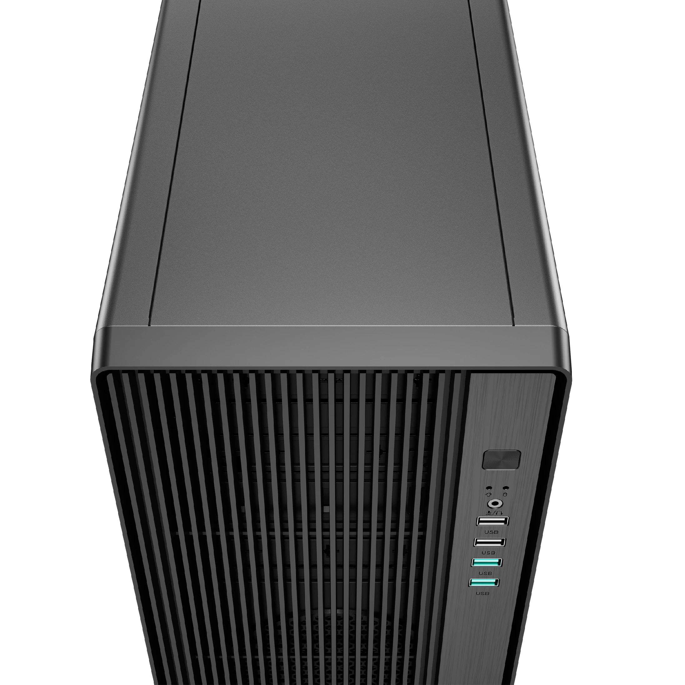 Кутия DeepCool CC310 mATX Mini Tower Темперирано стъкло - R-CC310-BKNNM0-G