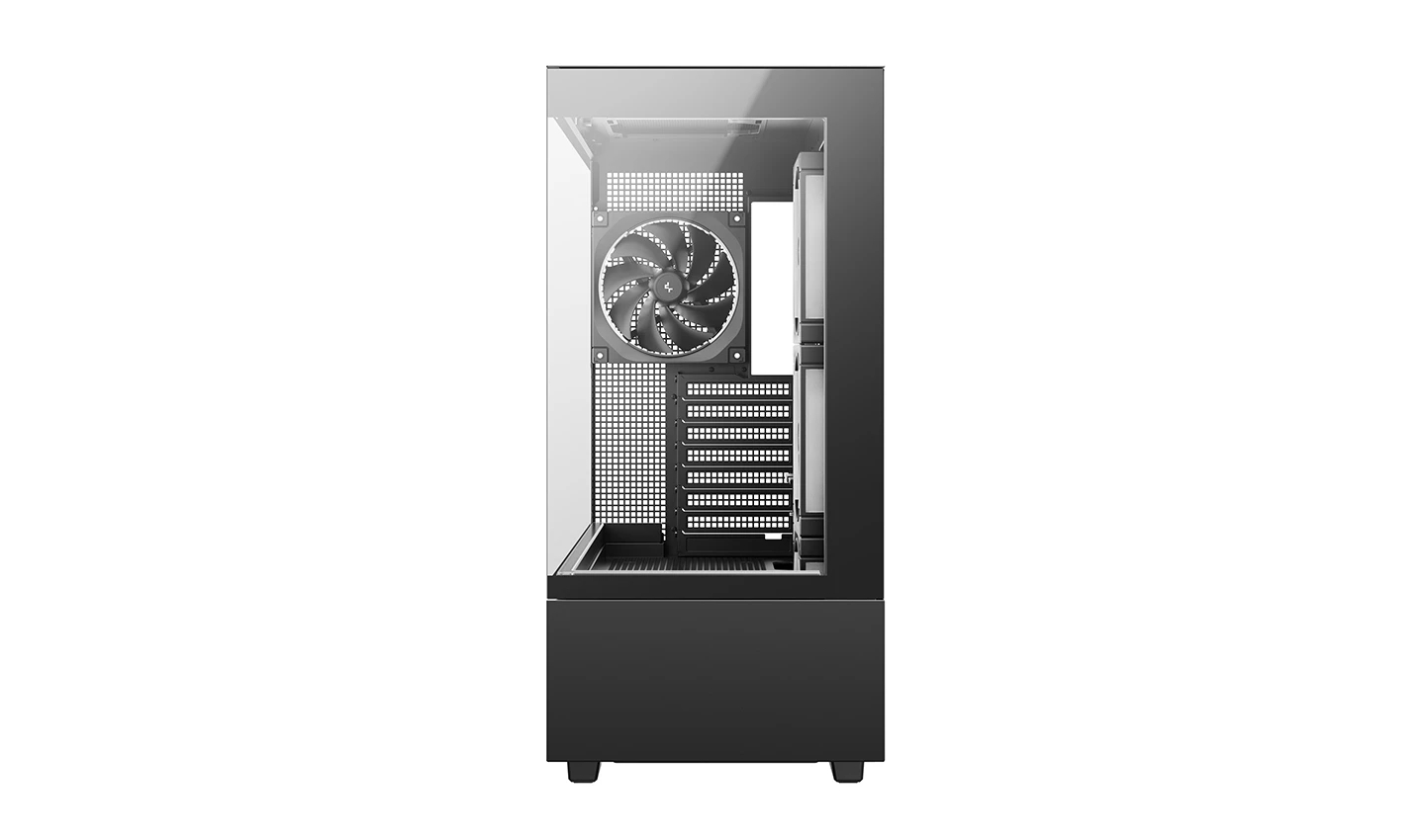 Кутия DeepCool CH690 LCD ATX Middle Tower Темперирано стъкло - R-CH690LCD-BKNNA0D-G