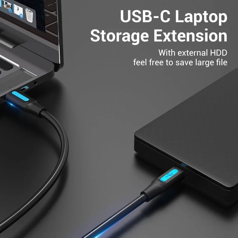 Vention Kabel USB 2.0 C M / Mini USB 5pin 0.5m - COWBD