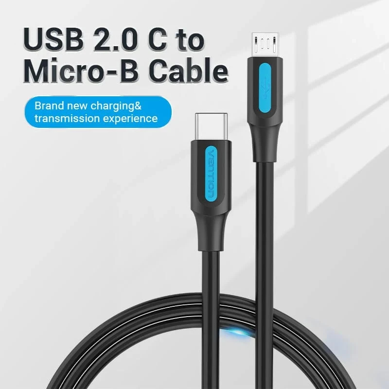 Vention USB 2.0 C M / Micro-B USB M cable - COVBD