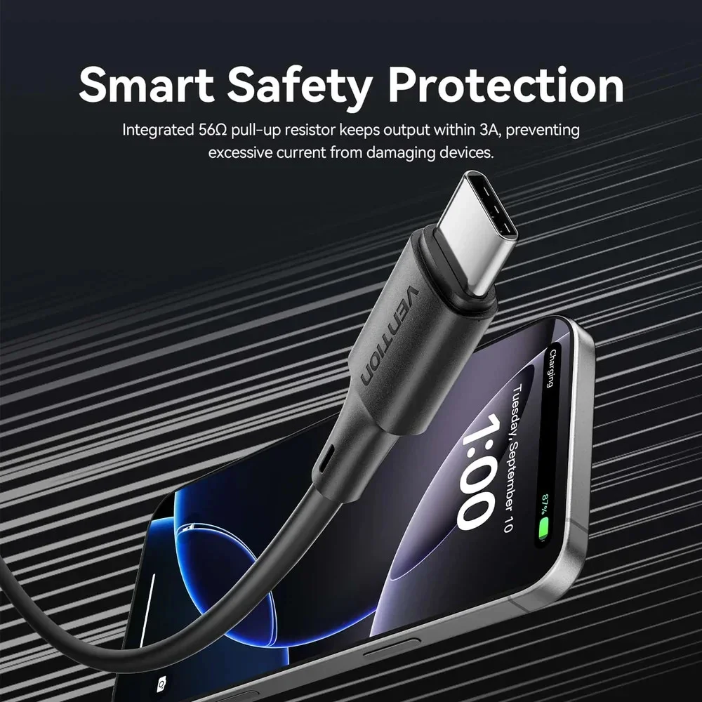 Vention Кабель USB 2.0 AM / USB-C M 0.25m - TRQBAC