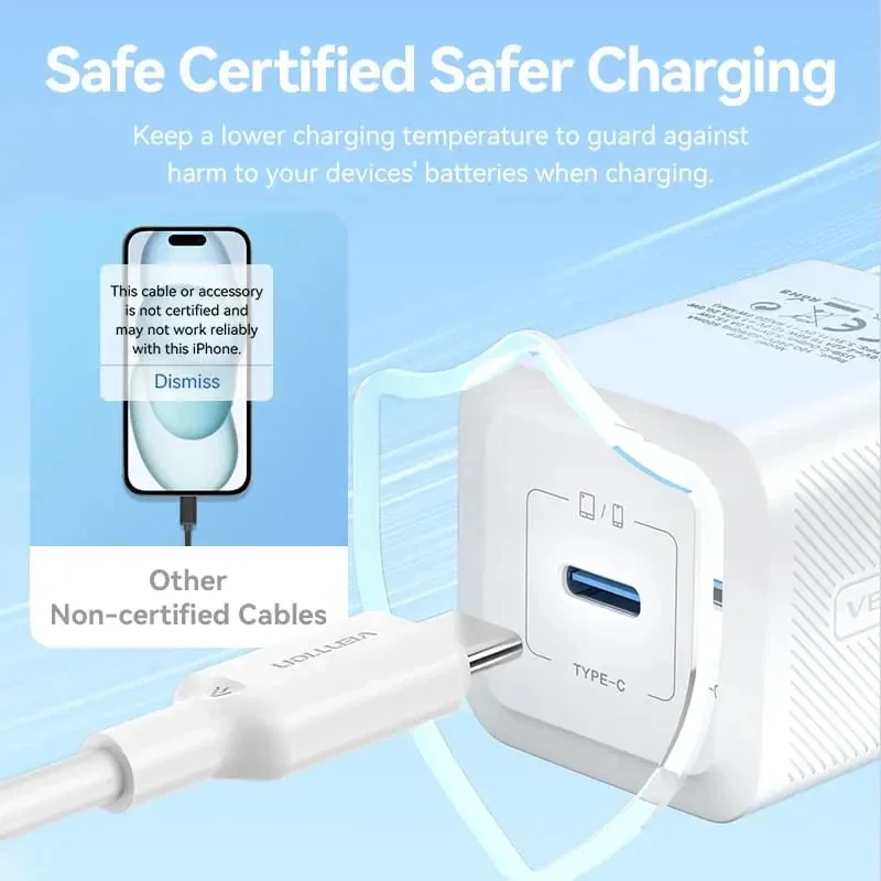 Vention Cablu USB 2.0 C M / USB-C M 1.0m Black - TRCBF