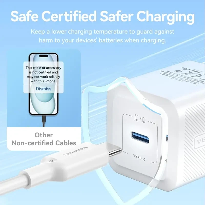 Vention Cablu USB 2.0 C M / USB-C M 1.0m Black - TRCBF
