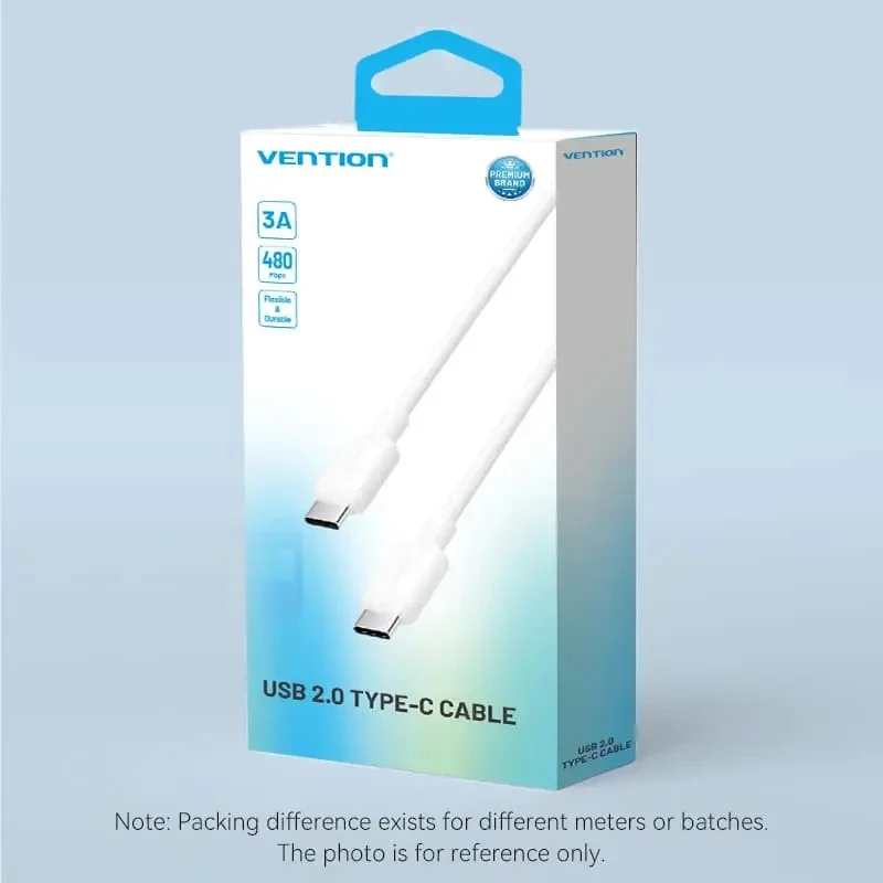 Vention Cablu USB 2.0 C M / USB-C M 1.0m Black - TRCBF