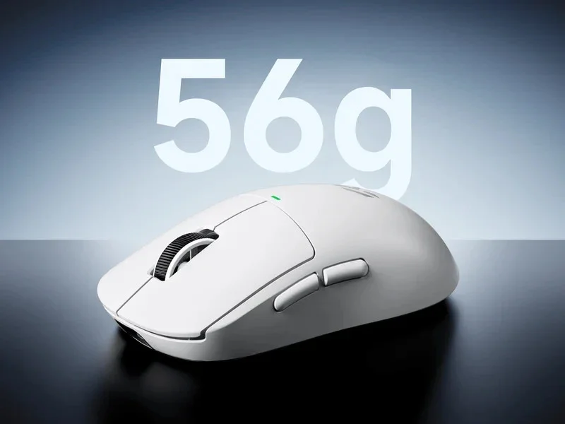 MCHOSE professional gaming mouse A5 V3 Black - Ultralight 8K Wireless Mouse, Omron Mechanical Switches
