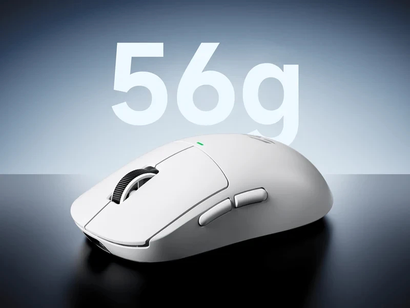 MCHOSE professional gaming mouse A5 V3 Black - Ultralight 8K Wireless Mouse, Omron Mechanical Switches