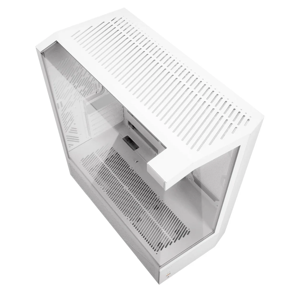 Darkflash case Case ATX - DY460 White - 4 x 120 mm A-RGB fans included, USB-C
