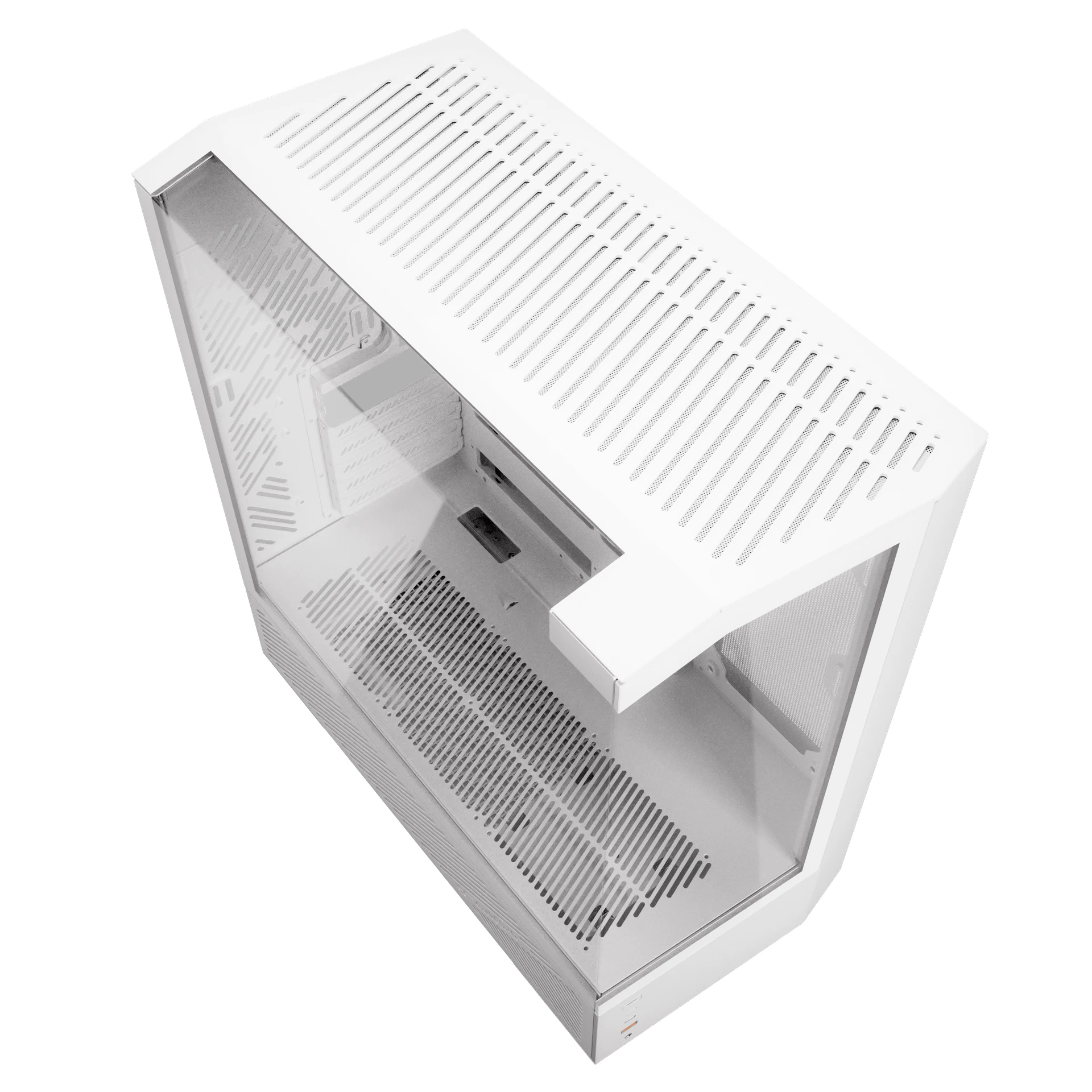 Darkflash case Case ATX - DY460 White - 4 x 120 mm A-RGB fans included, USB-C