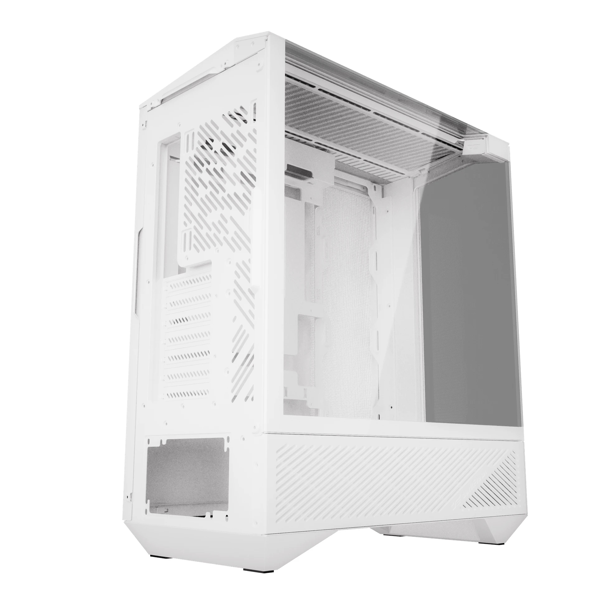 Darkflash case Case ATX - DY460 White - 4 x 120 mm A-RGB fans included, USB-C