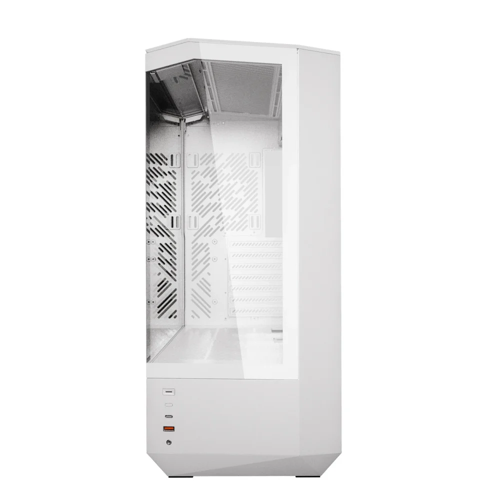 Darkflash case Case ATX - DY460 White - 4 x 120 mm A-RGB fans included, USB-C