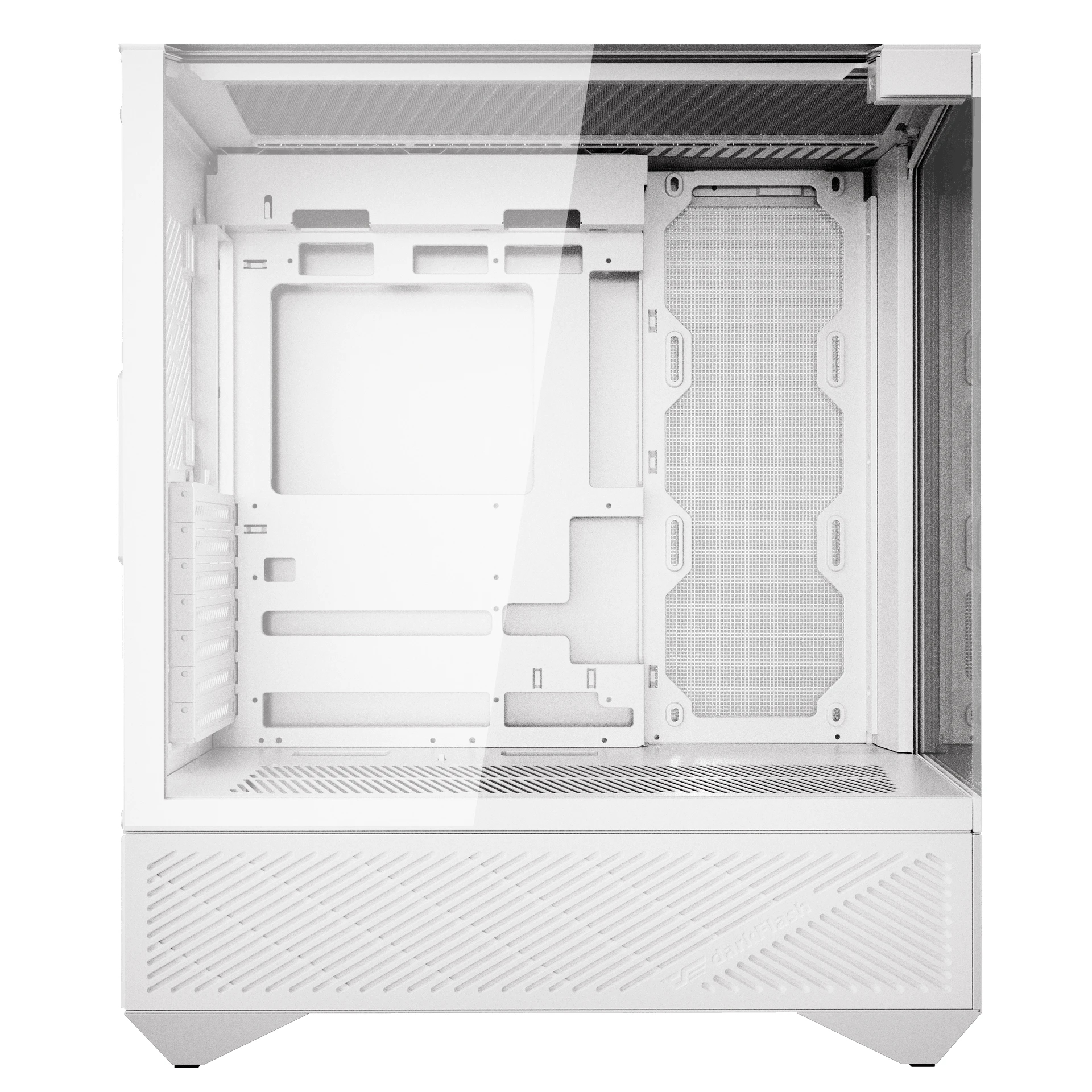 Darkflash case Case ATX - DY460 White - 4 x 120 mm A-RGB fans included, USB-C