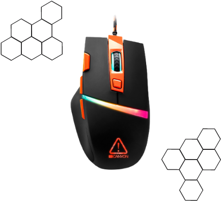 Геймърска мишка CANYON Sulaco CND-SGM04RGB