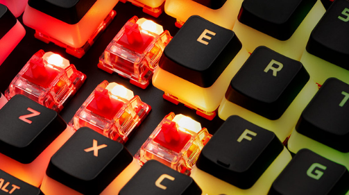 Механичните клавиши на HyperX
