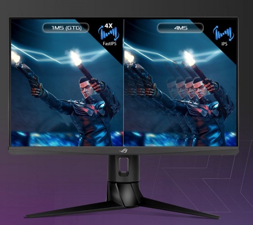 ASUS FastIPS Display&minus;1ms (GTG) Response Time