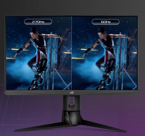 INCREDIBLY FAST 270HZ(OC) REFRESH RATE